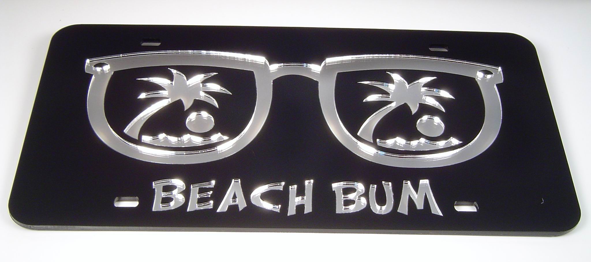 Amel Scuba Flag License Plate – Diver Down Auto Tag, Front/Rear Fit, USA Made